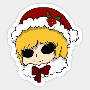 judge angels christmas chibi Sticker